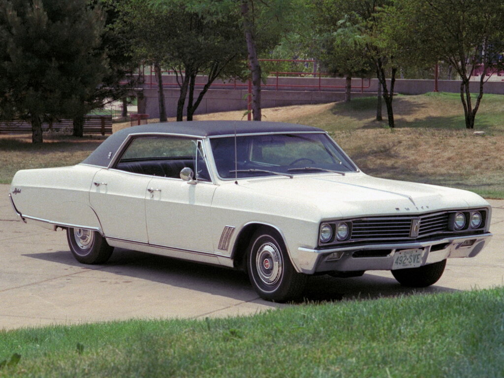 Buick Skylark (44369, 44439, 44469) 3 поколение, рестайлинг, седан (1965 - 1967)